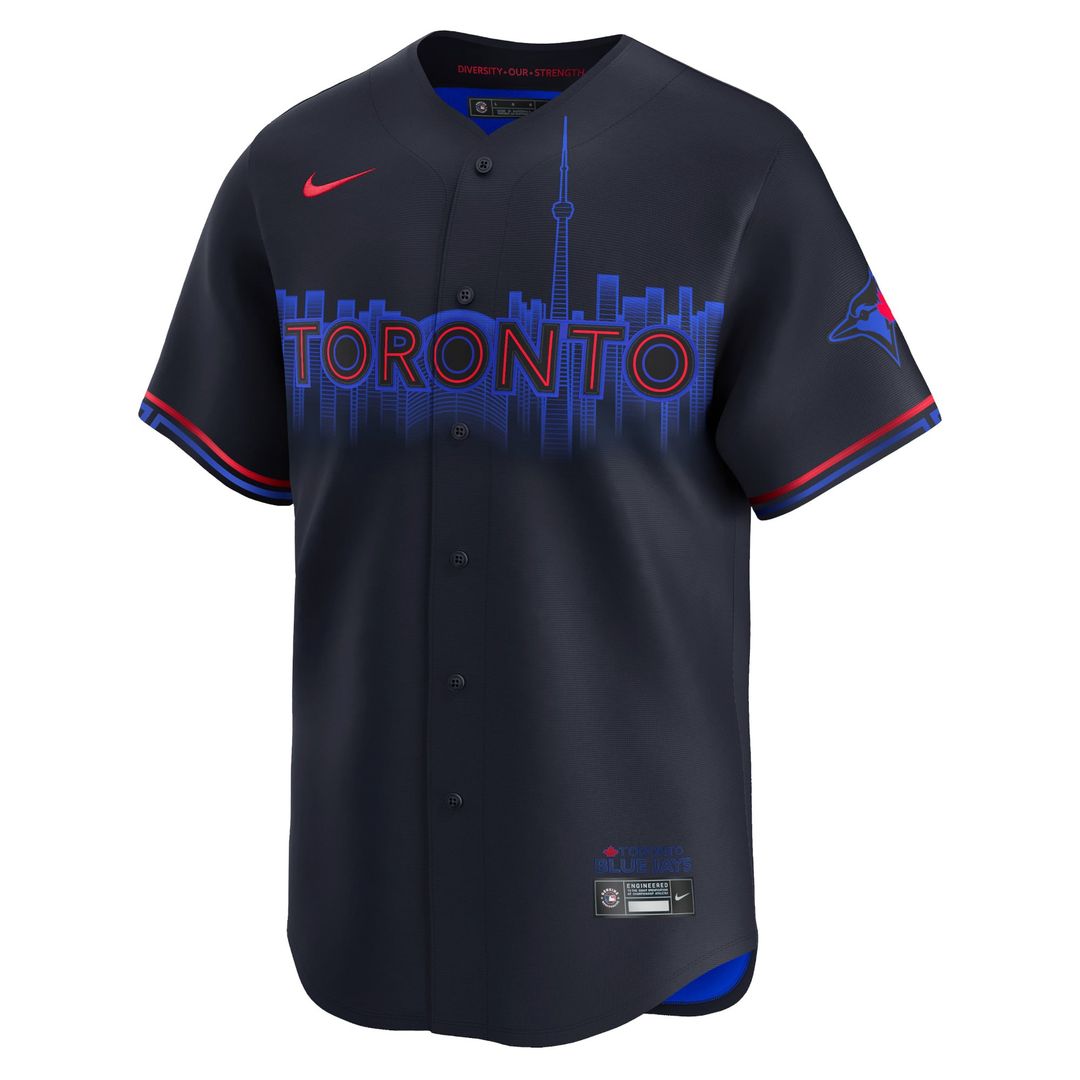 Toronto Blue Jays Nike Navy 2024 City Connect Limited Jersey