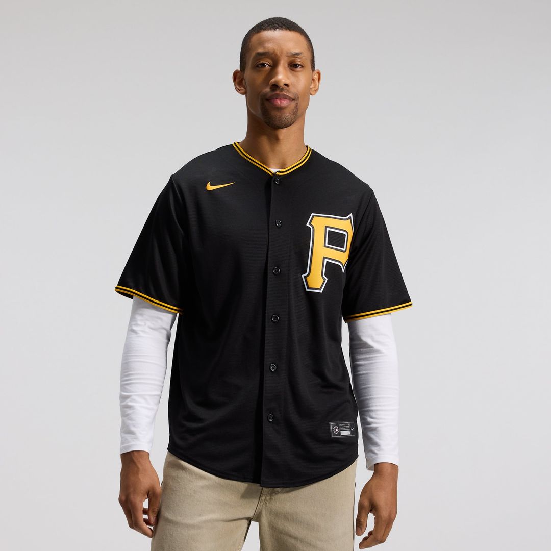 Pittsburgh Pirates Nike White Home Replica Team Jersey