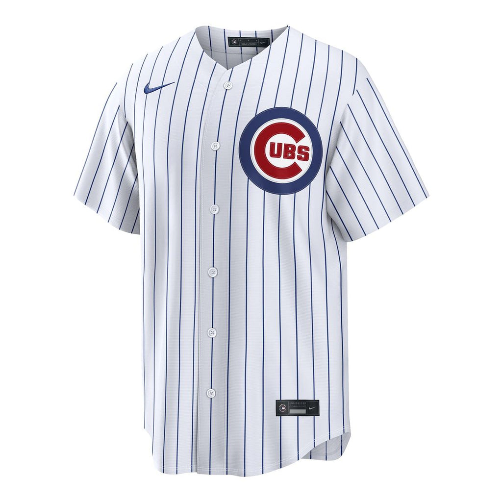 Chicago Cubs Miguel Amaya Nike White Home Replica Jersey
