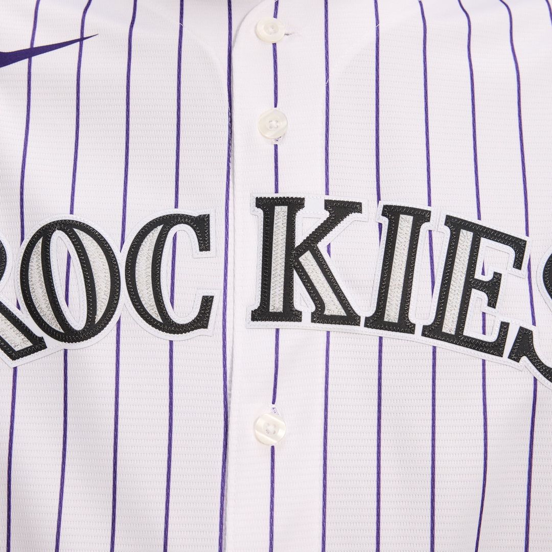 Colorado Rockies Nike White Home Replica Team Jersey