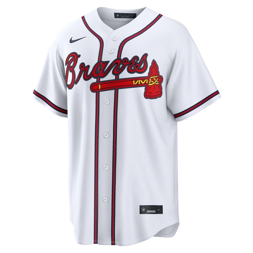 Atlanta Braves Austin Riley Nike Navy Alternate Replica Jersey