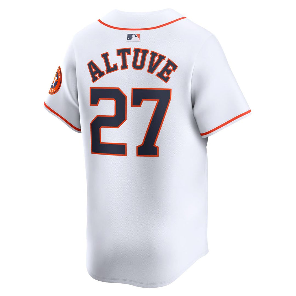 Houston Astros Jose Altuve Nike White Home Limited Player Jersey