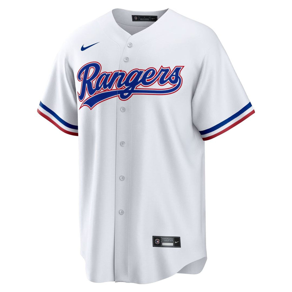 Texas Rangers Nike White Home Replica Team Jersey