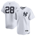 New York Yankees Austin Wells Nike White Home Limited Player Jersey
