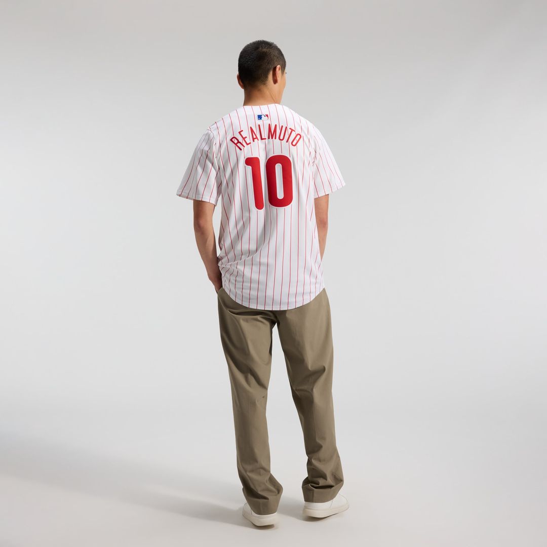 Philadelphia Phillies J.T. Realmuto Nike White Home Limited Player Jersey
