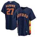 Houston Astros Jose Altuve Nike Navy Alternate 2 Replica Jersey