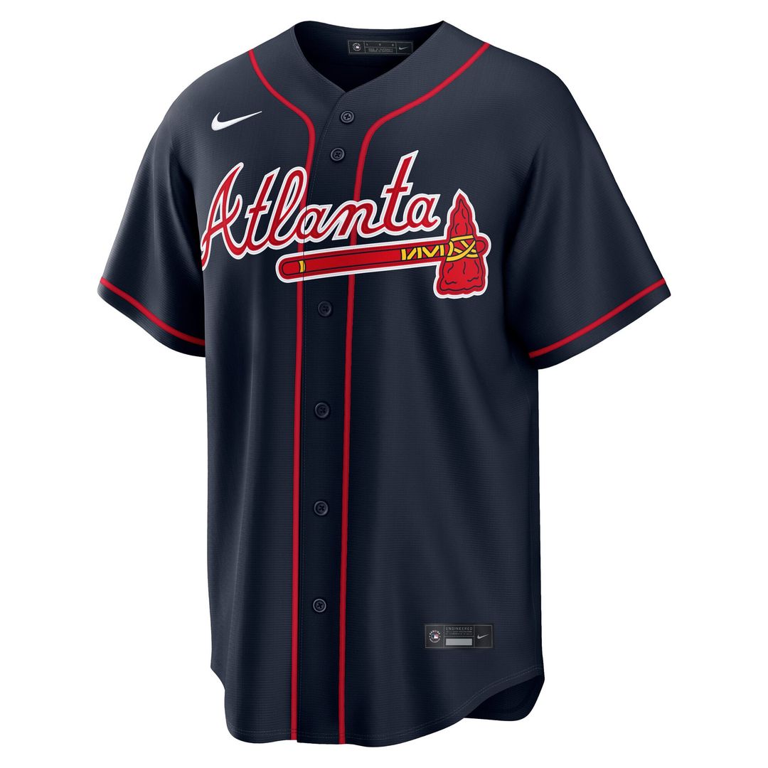 Atlanta Braves Austin Riley Nike White Home Replica Jersey