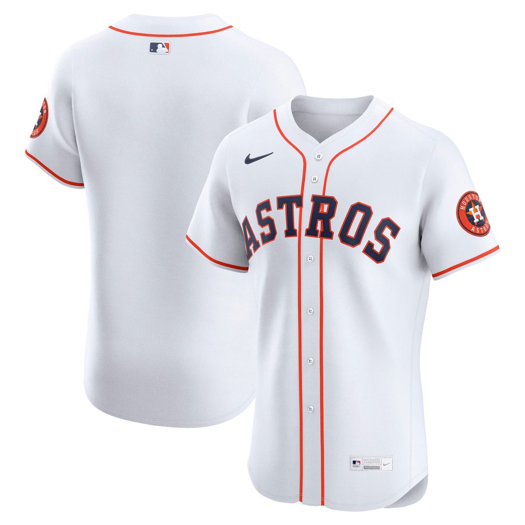 Houston Astros Nike White Home Elite Jersey