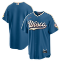 Milwaukee Brewers Nike Mineral Blue 2026 City Connect Stadium Jersey