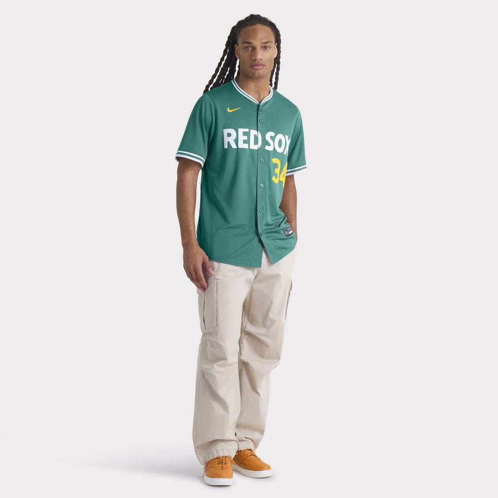 Boston Red Sox David Ortiz Nike Green 2025 City Connect Limited Retired Player Jersey