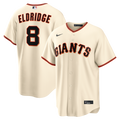 San Francisco Giants Bryce Eldridge Nike Cream Home Replica Jersey