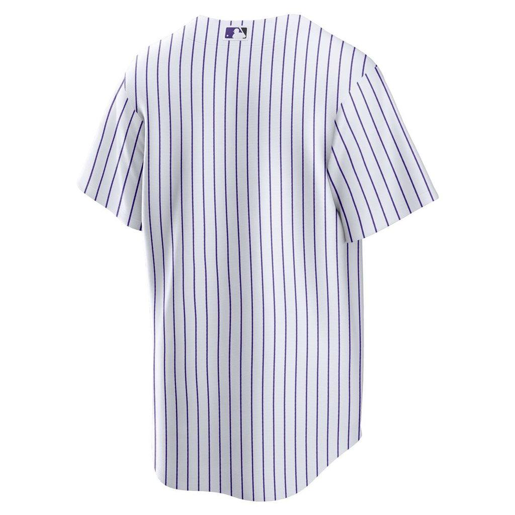 Colorado Rockies Nike White Home Blank Replica Jersey