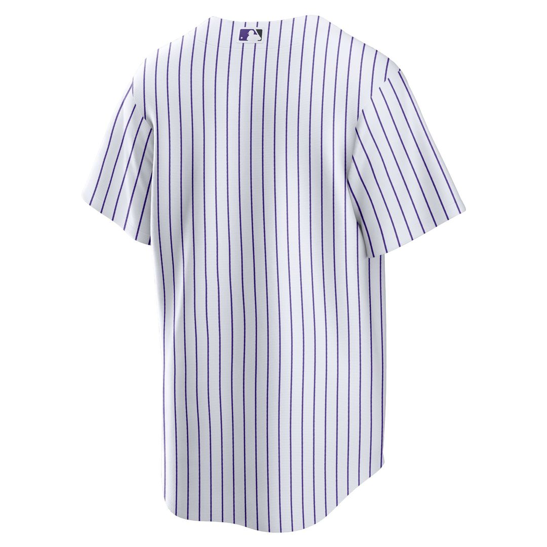Colorado Rockies Nike White Home Blank Replica Jersey