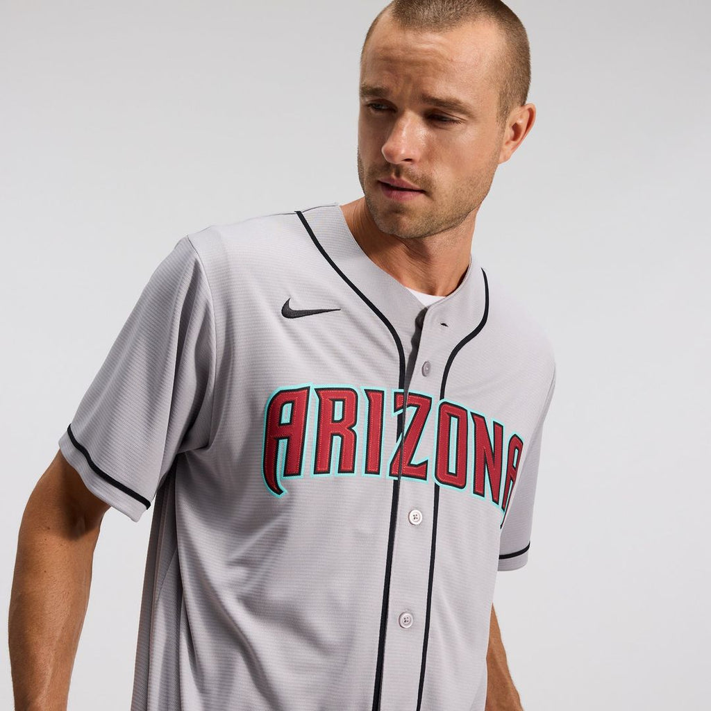 Arizona Diamondbacks Corbin Carroll Nike Gray Road Replica Jersey