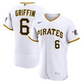 Pittsburgh Pirates Konnor Griffin Nike White Home Authentic Jersey