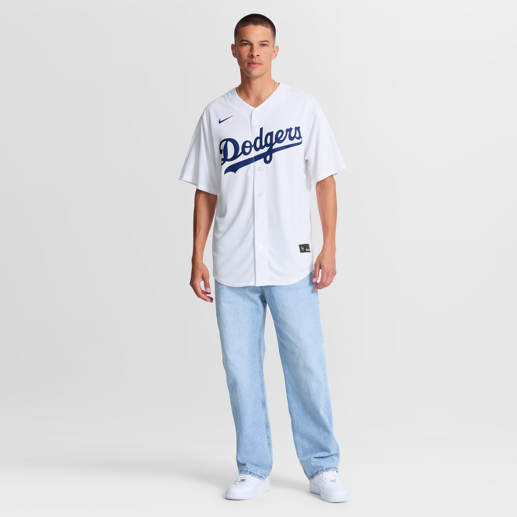 Los Angeles Dodgers Freddie Freeman Nike White Home Replica Jersey