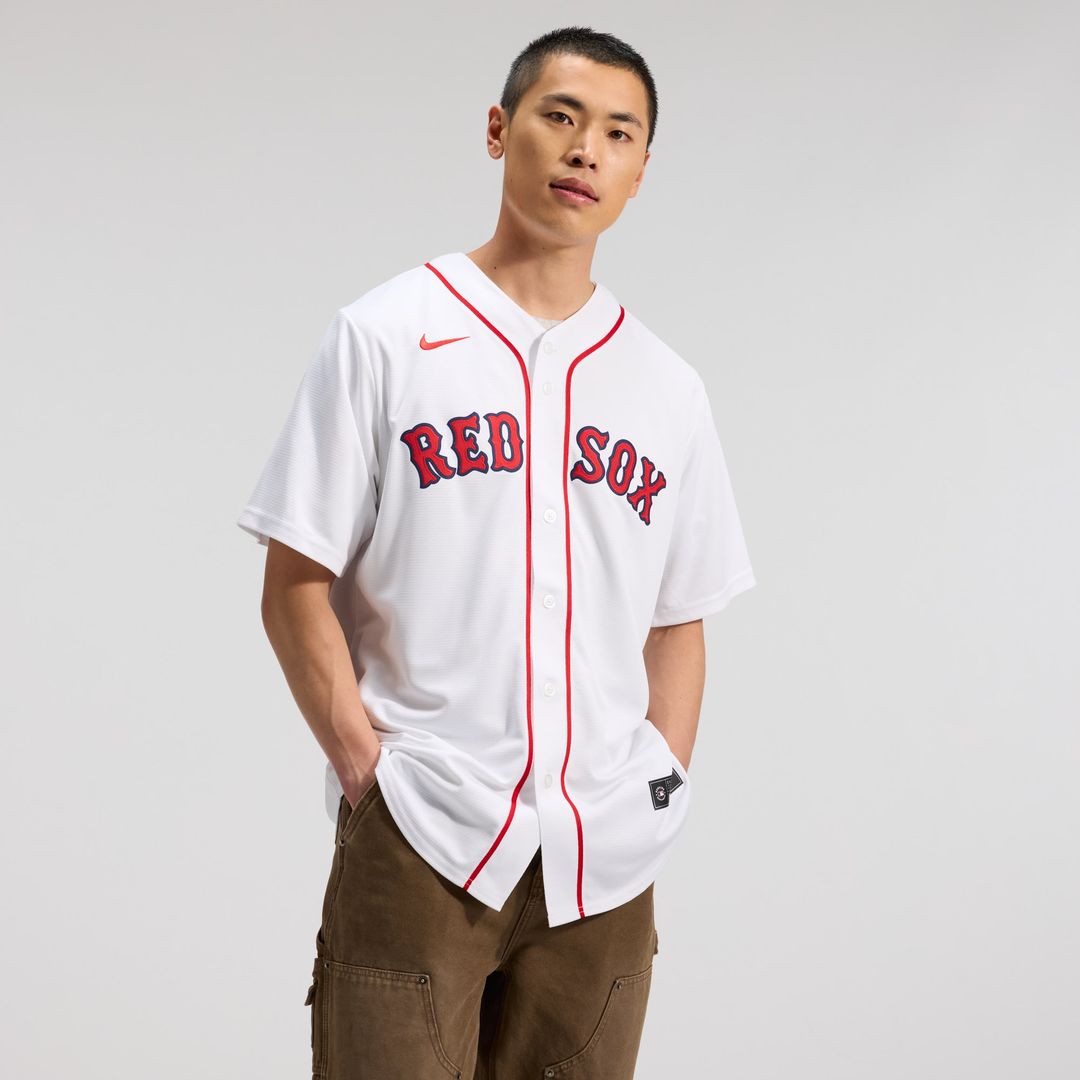 Boston Red Sox Roman Anthony Nike White Home Replica Jersey