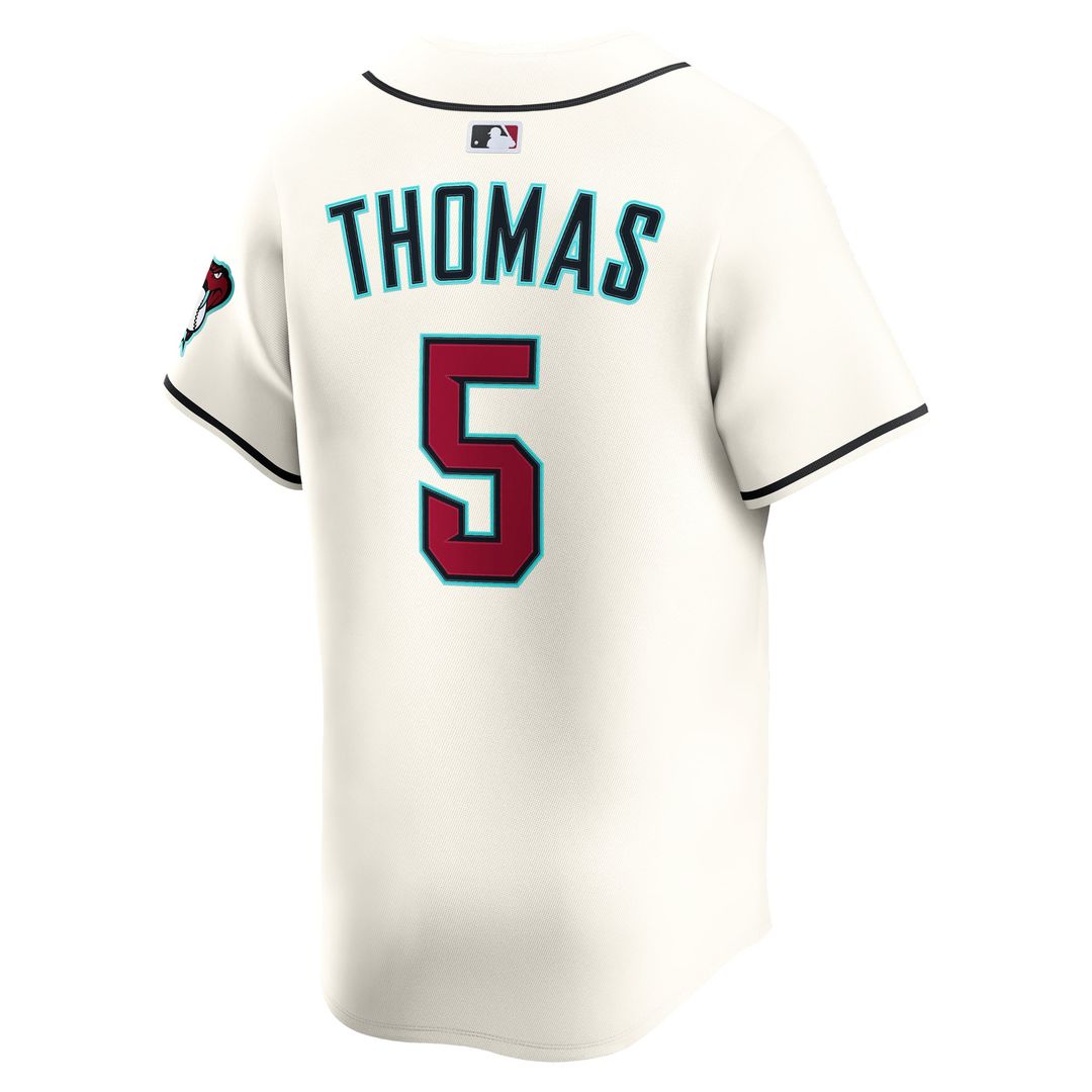 Arizona Diamondbacks Alek Thomas Nike Cream Home Limited Player Jersey