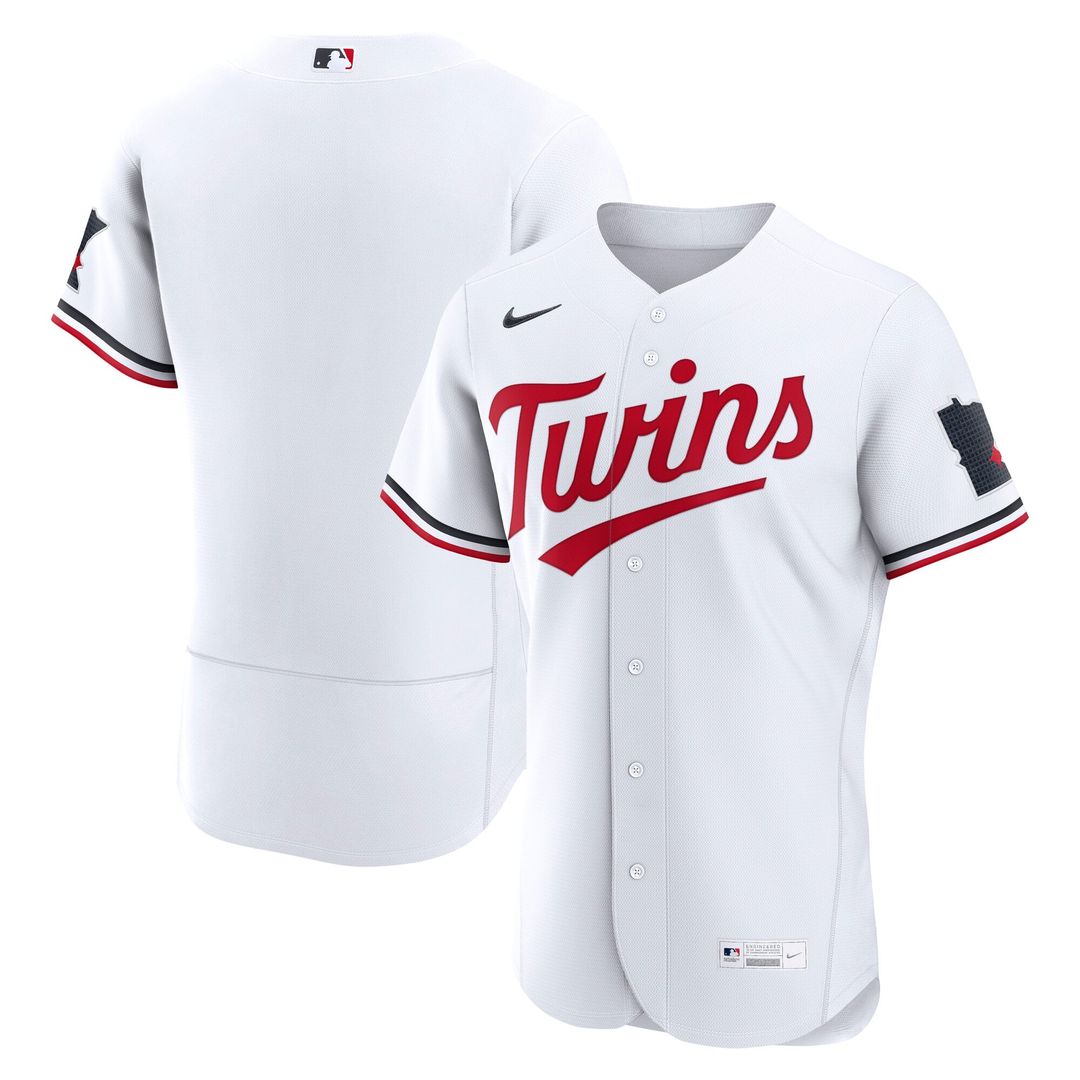 Minnesota Twins Nike Cream Alternate Authentic Jersey