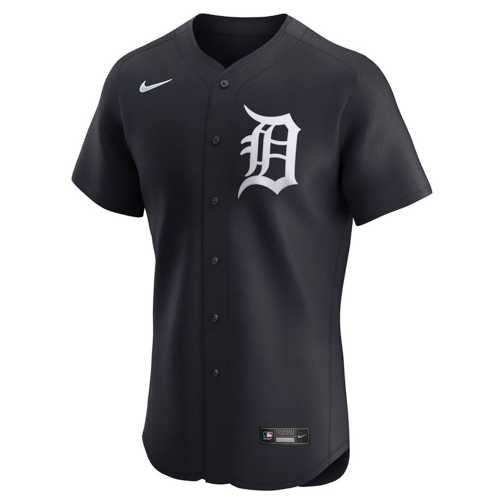 Detroit Tigers Nike Navy Alternate 2 Elite Jersey