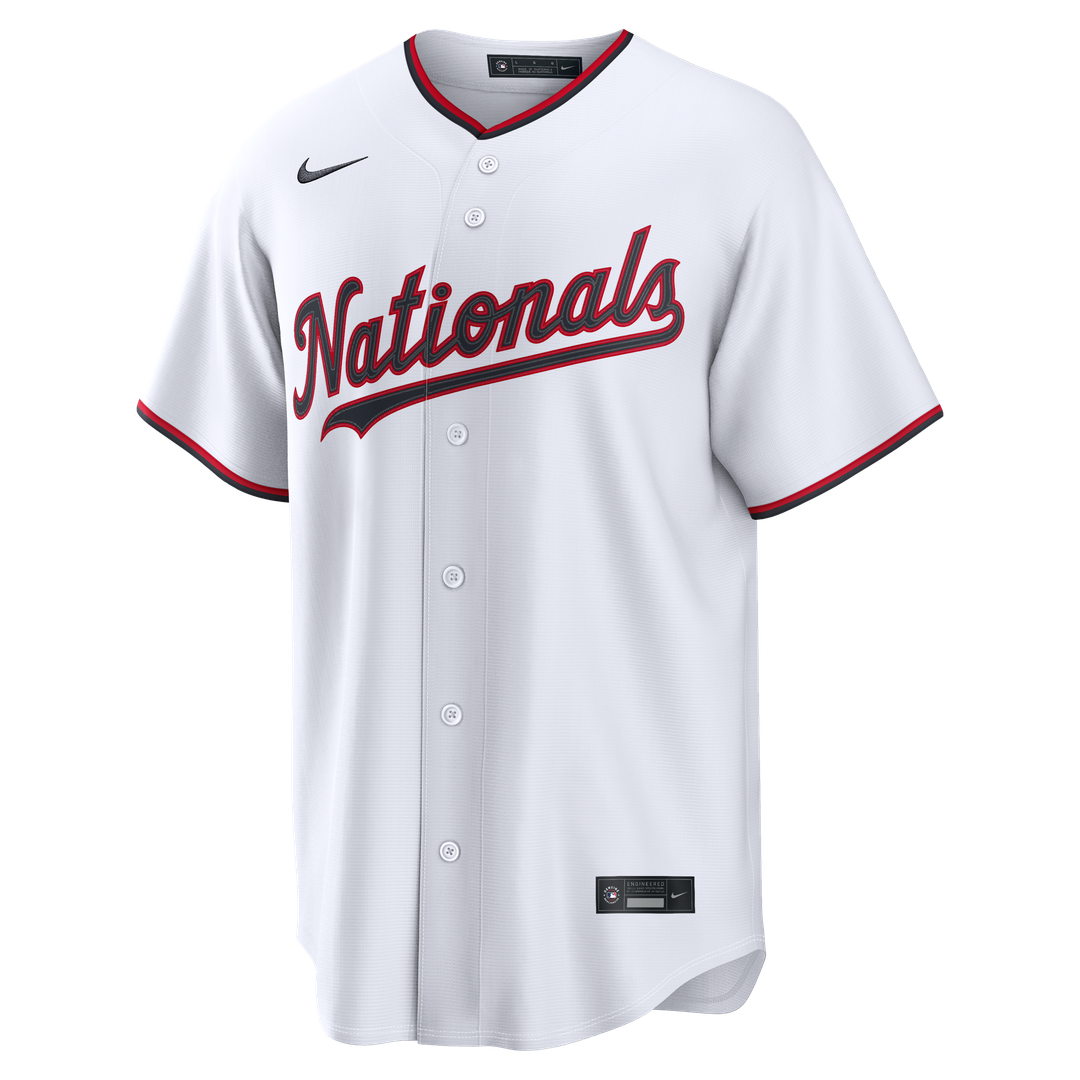 Washington Nationals Dylan Crews Nike White Home Replica Jersey