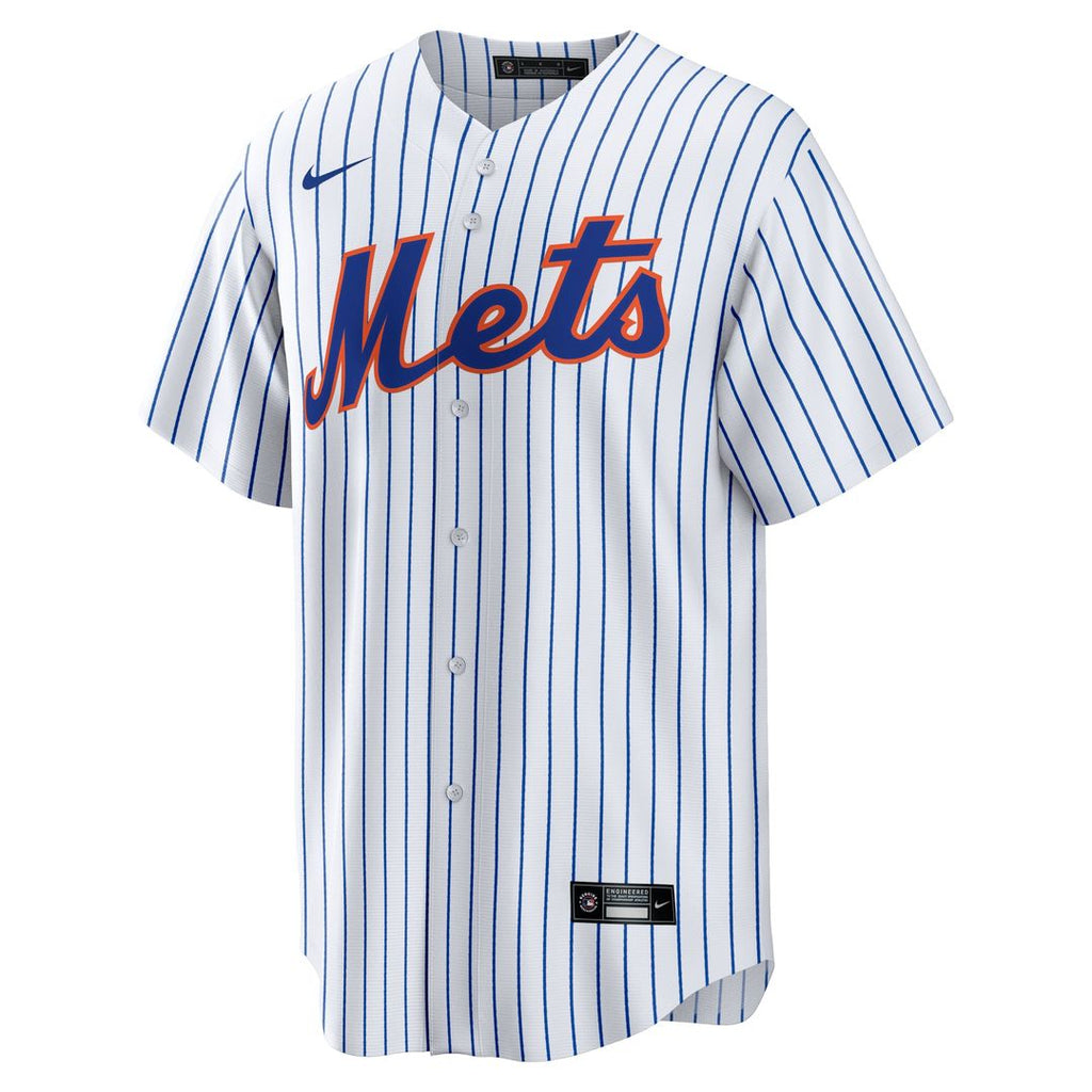 New York Mets Brandon Nimmo Nike White Home Replica Jersey