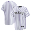 Colorado Rockies Nike White Home Big & Tall Replica Jersey