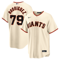 San Francisco Giants Jesus Rodriguez Nike Cream Home Replica Jersey