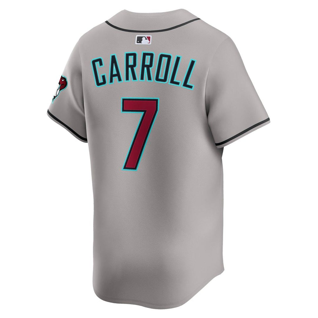 Arizona Diamondbacks Corbin Carroll Nike Gray Road Limited Player Jersey