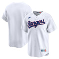 Texas Rangers Nike White Cooperstown Collection Limited Jersey