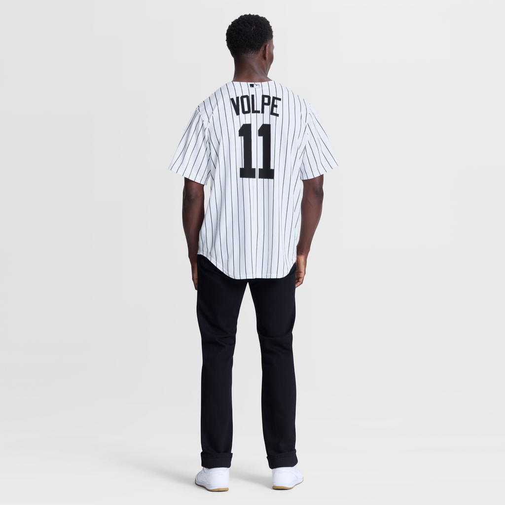 New York Yankees Anthony Volpe Nike White Home Replica Jersey