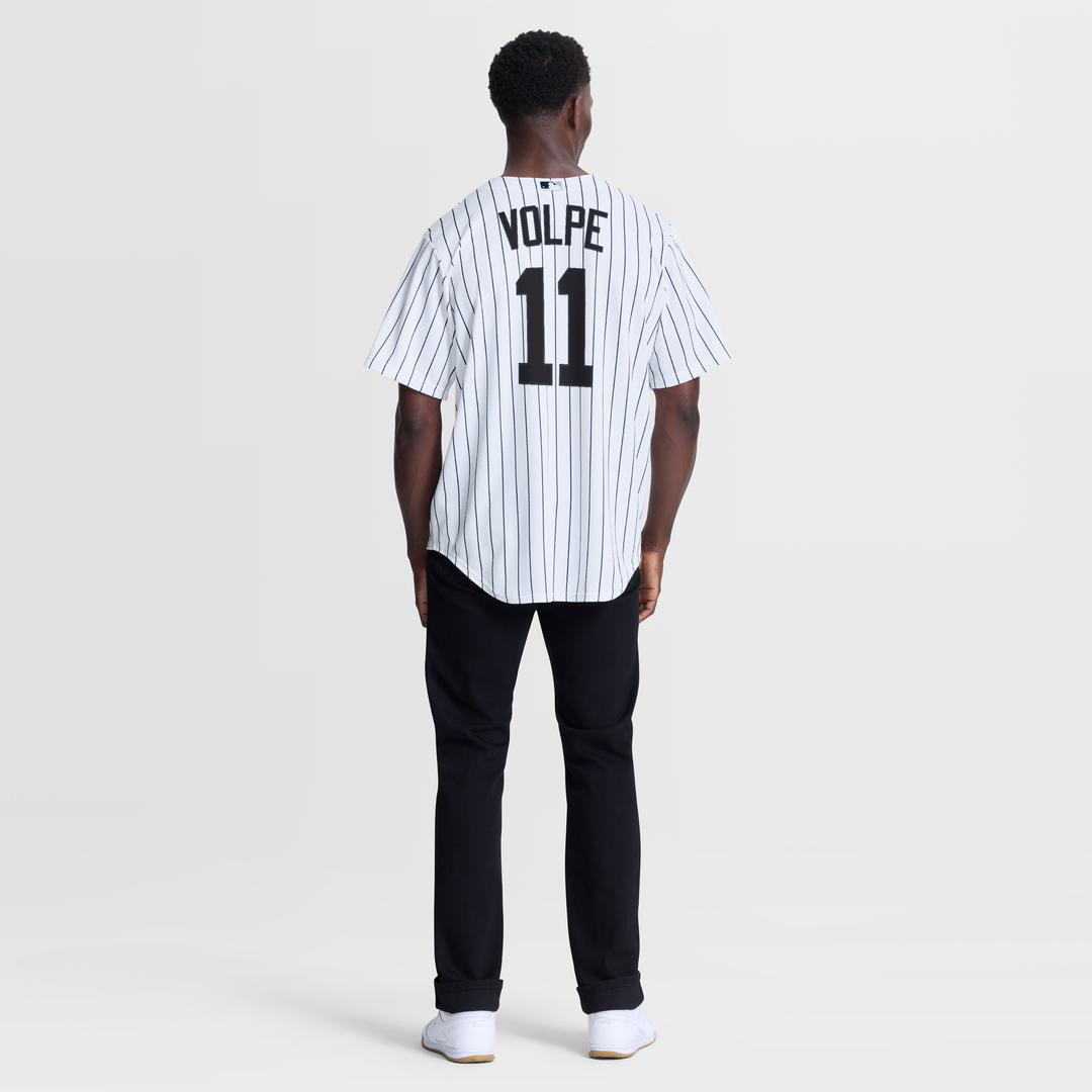 New York Yankees Anthony Volpe Nike White Home Replica Jersey