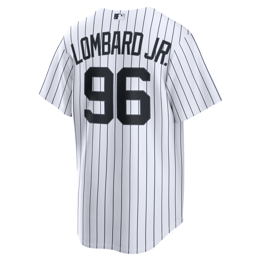 New York Yankees George Lombard Jr. Nike White Home Replica Jersey