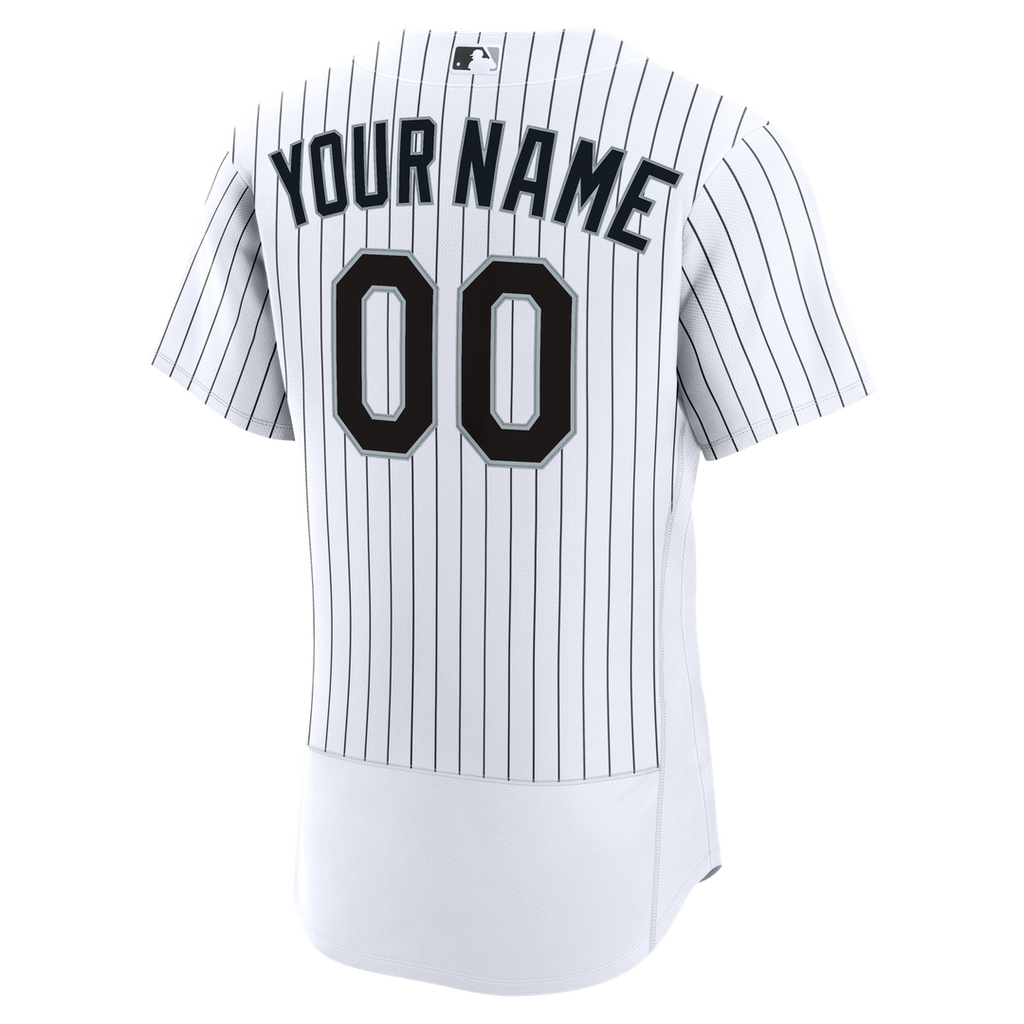 Chicago White Sox Nike White Home Authentic Custom Jersey