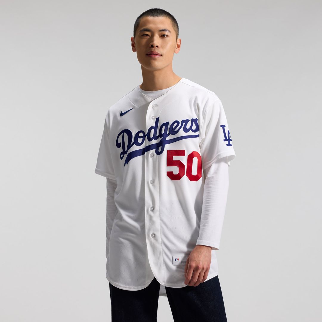 Los Angeles Dodgers Mookie Betts Nike White Home Authentic Jersey