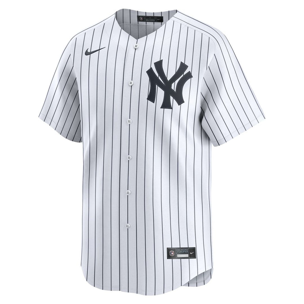 New York Yankees Mickey Mantle Nike White Home Limited Player Jersey