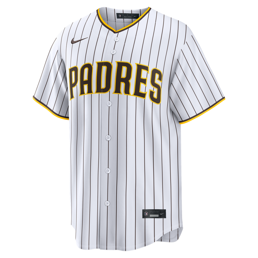 San Diego Padres Casey Mize Nike White Home Replica Jersey
