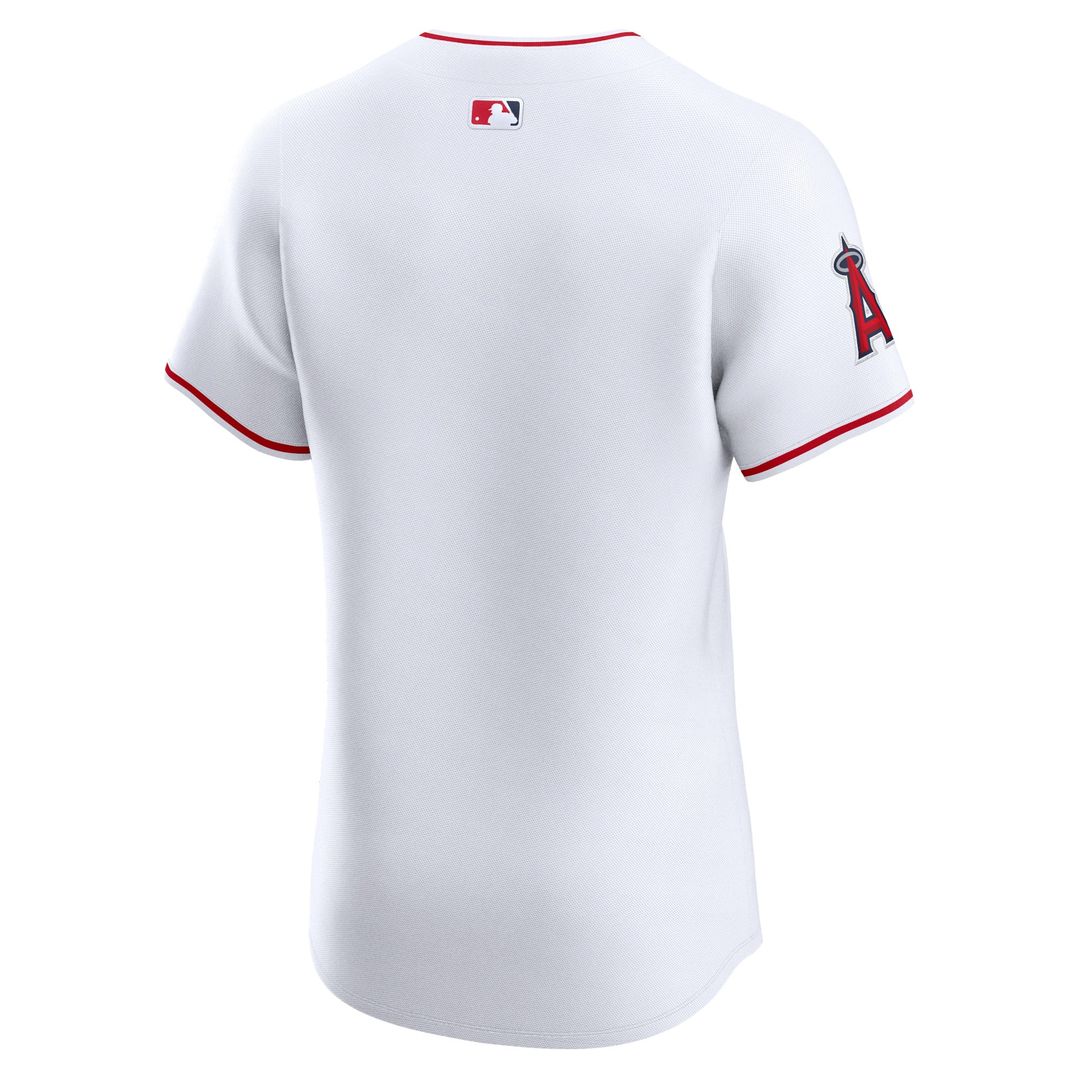 Los Angeles Angels Nike White Home Elite Jersey