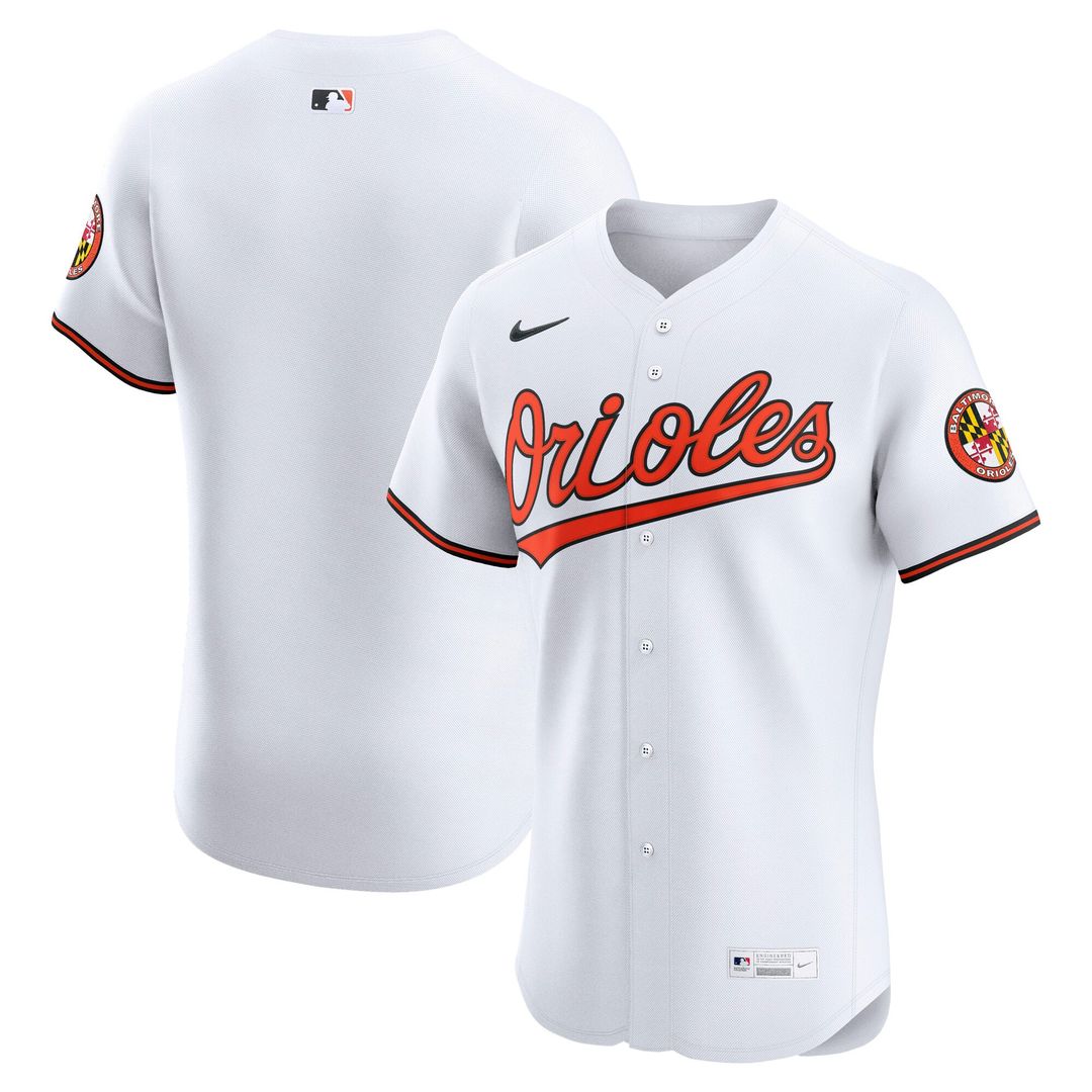 Baltimore Orioles Nike Orange Alternate 2 Elite Jersey