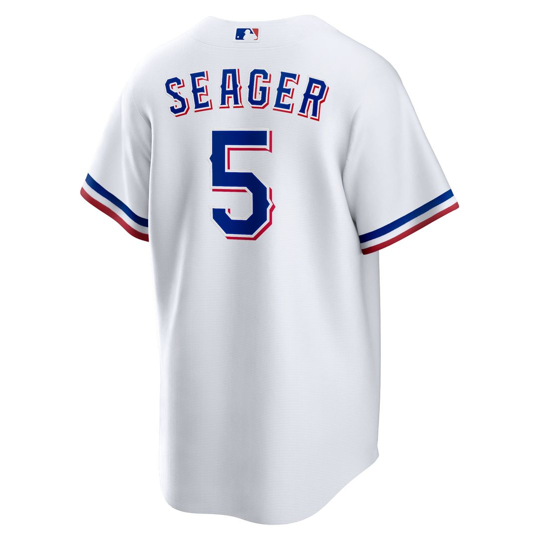 Texas Rangers Corey Seager Nike White Home Replica Player Jersey