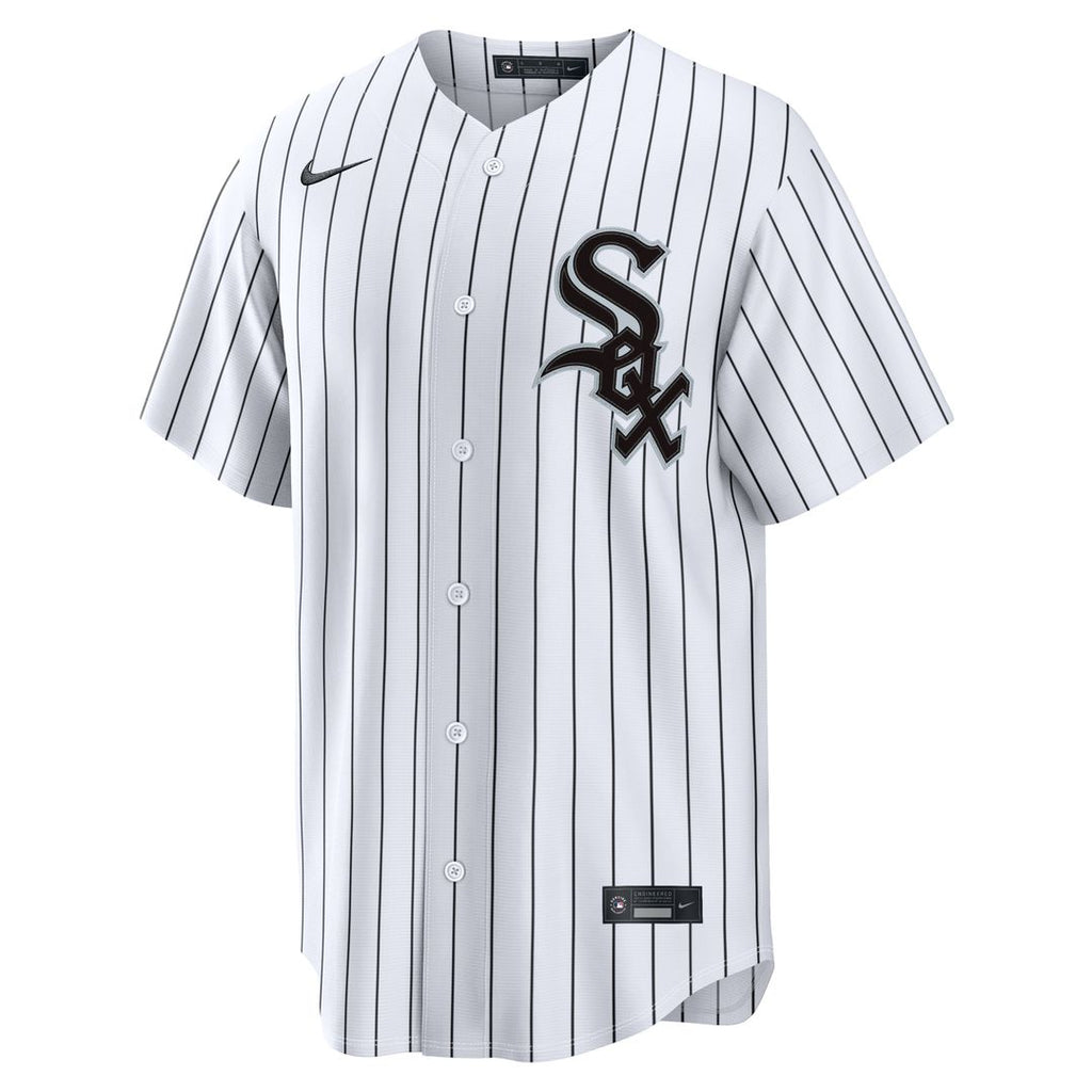 Chicago White Sox Huascar Brazoban Nike White Home Replica Jersey
