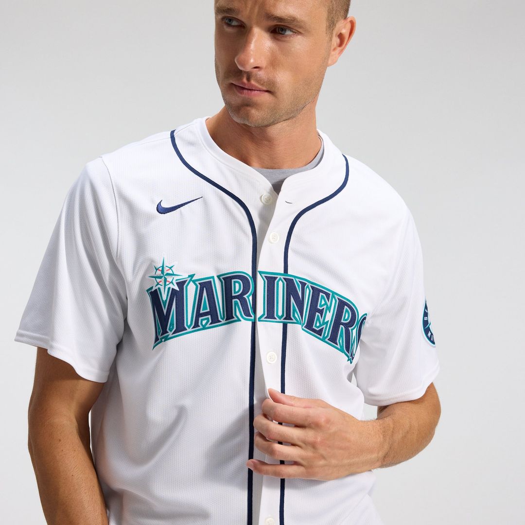 Seattle Mariners Cal Raleigh Nike Teal Alternate Limited Jersey