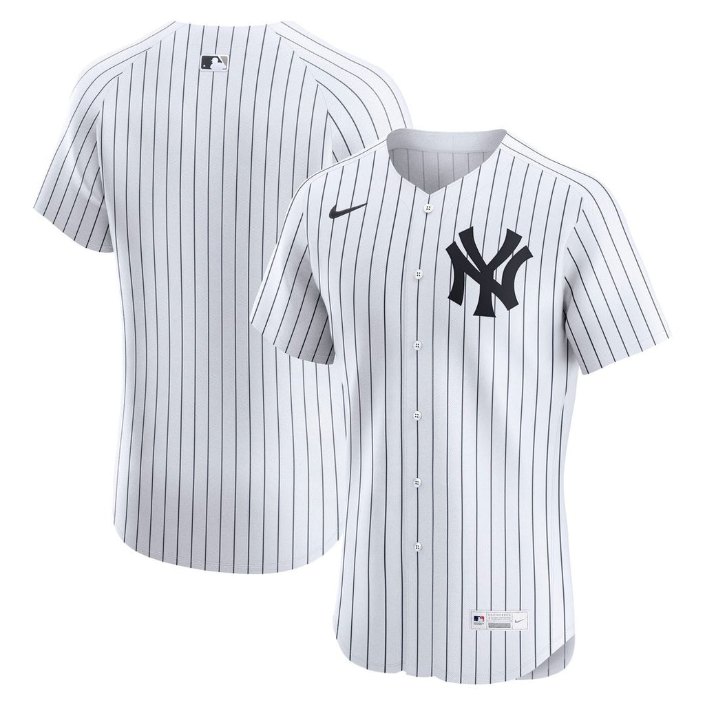 New York Yankees Nike White Home Elite Jersey