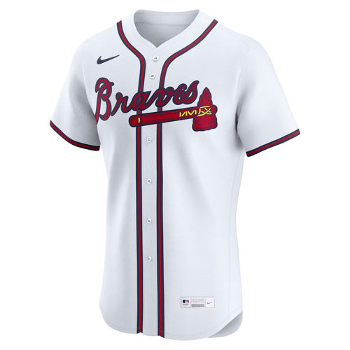Atlanta Braves Ronald Acuña Jr. Nike White Home Elite Player Jersey