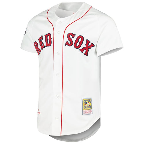 Boston Red Sox David Ortiz Mitchell & Ness White Cooperstown Collection Authentic Jersey