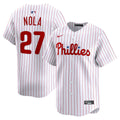 Philadelphia Phillies Aaron Nola Nike White Home Limited Player Jersey