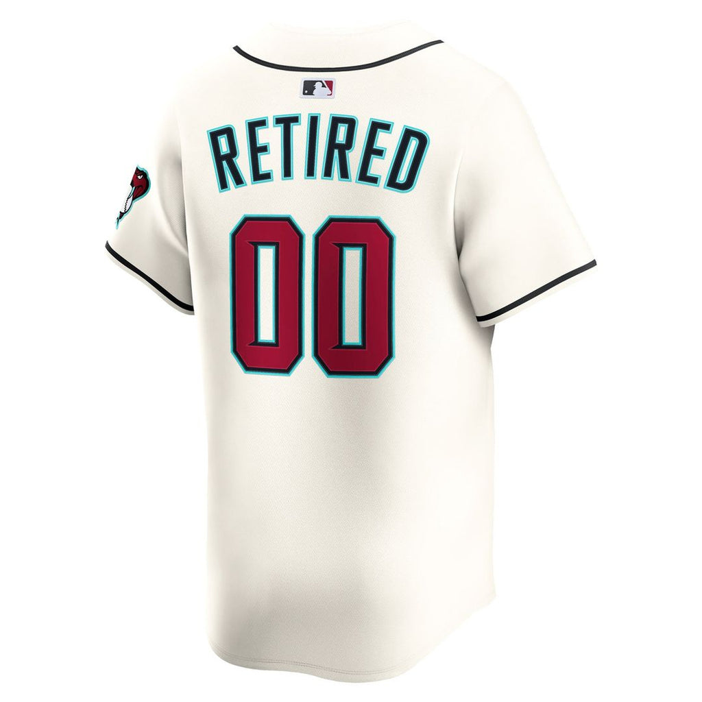 Arizona Diamondbacks Nike Cream Home Limited Pick-A-Player Retired Roster Jersey