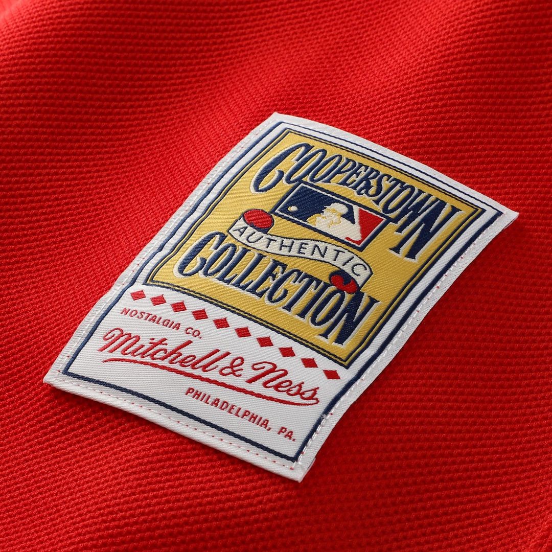 Philadelphia Phillies Ryan Howard Mitchell & Ness Red Cooperstown Collection Batting Practice Jersey