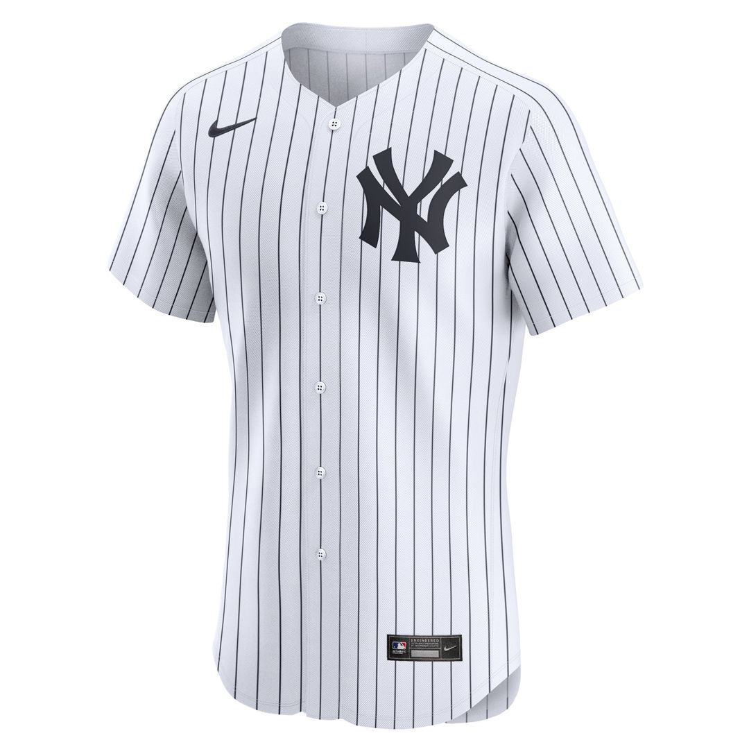 New York Yankees Nike White Home Elite Jersey