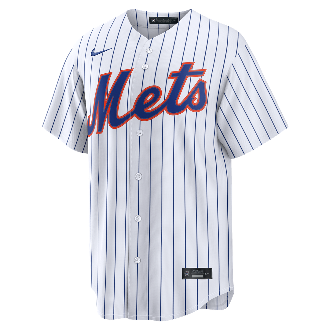 New York Mets Chayce McDermott Nike White Home Replica Jersey